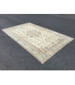 7x11 home decor rug, abstract distressed bedroom rug, 6'7 X 10'7 hand woven rug