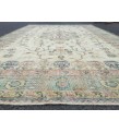 7x11 home decor rug, abstract distressed bedroom rug, 6'7 X 10'7 hand woven rug