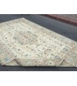 7x11 home decor rug, abstract distressed bedroom rug, 6'7 X 10'7 hand woven rug