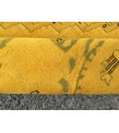 6x8 abstract yellow rug, modern Area Rug, Turkish rug , 6'1 X 8' Living room rug