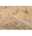 7x11 rug for dining room, rustic orange rug, bedroom rug, 6'8 X 11'2 hand woven rug