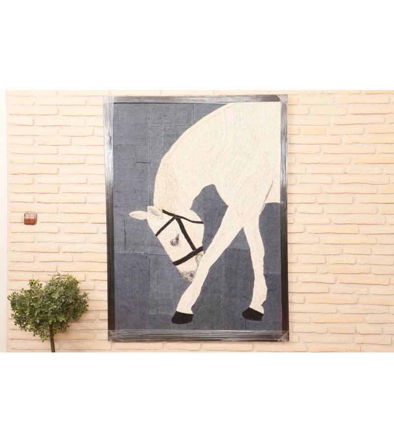 SPECİAL HAND-MADE WORKİNG       (( WHİTE HORSE ))