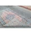 5x8 distressed dining room rug, , oriental rug,4'8 X 8'4 Handmade vintage rug