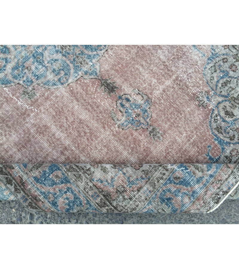 5x8 distressed dining room rug, , oriental rug,4'8 X 8'4 Handmade vintage rug