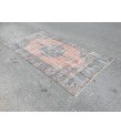 5x8 distressed dining room rug, , oriental rug,4'8 X 8'4 Handmade vintage rug