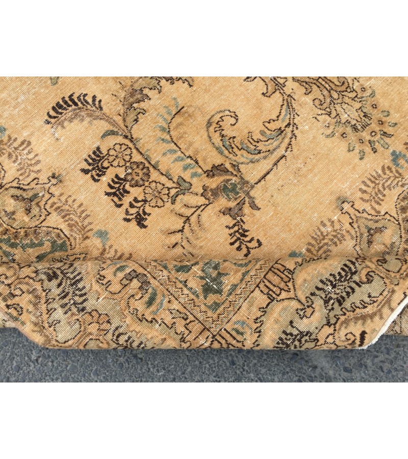 7x12 rug for living room , oversize Turkish rug, 7'3 X 12'2 woven rug