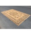 7x12 rug for living room , oversize Turkish rug, 7'3 X 12'2 woven rug