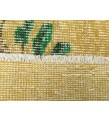 7x11 handmade yellow green rug, , Vintage rug , 7'1 X 10'10 Bedroom Rug , Turkish Rug