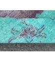6x10 distressed teal area rug, teal Rug, 6' X 10' Living Room Rug, Oriental rug
