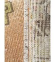 4x8 rustic dining room rug, orange kitchen rug,4'2 X 7'10 Handmade rug