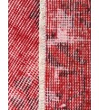 6x9 Red Living room rug, faded woven rug, 5'8 X 9'1 Turkish rug