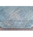 9x13 Pastel Handmade Rug , oversize area rug , 8'9 X 13' living room rug , blue teal rug