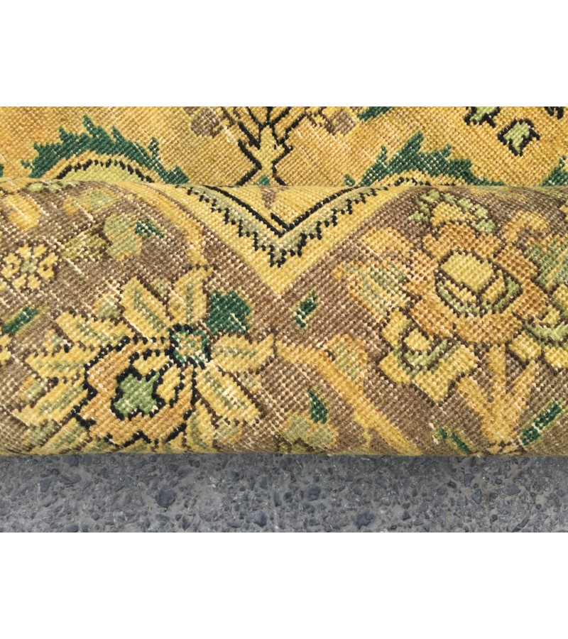 8x12 oriental dining room rug, Vintage rug , 8' X 11'6 Bedroom Rug , Turkish Rug