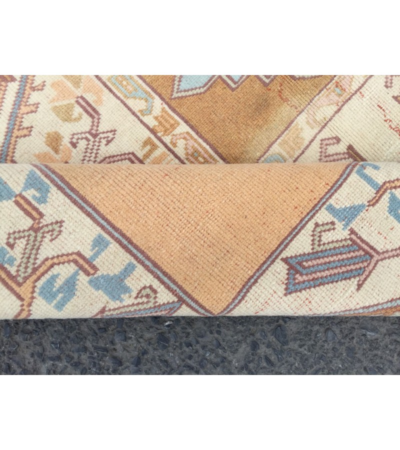 5x8 vintage abstract rug, bedroom rug , kitchen rug, 5'1 X 7'9 Handmade rug