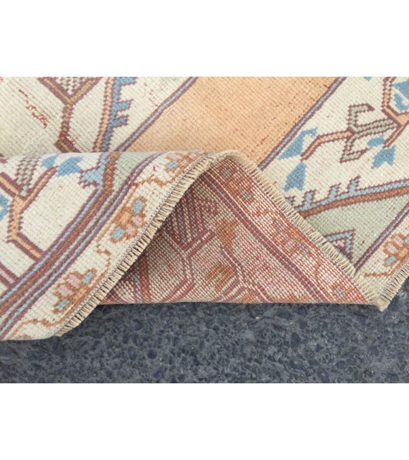 5x8 vintage abstract rug, bedroom rug , kitchen rug, 5'1 X 7'9 Handmade rug