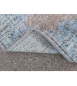 7x10 retro dining room rug, distressed rug, area rug, 6'9 X 10'1 wool rug