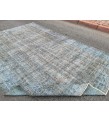 7x10 rug for living room, faded pattern rug, retro rug , 6'9 X 9'7 Boho Area Rug
