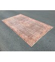 6x9 Turkish Vintage rug , distressed Rug , 5'6 X 9'3 Handmade Rug