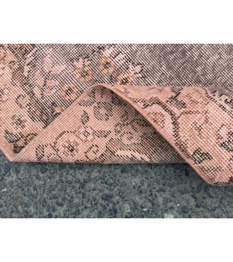 6x9 Turkish Vintage rug , distressed Rug , 5'6 X 9'3 Handmade Rug