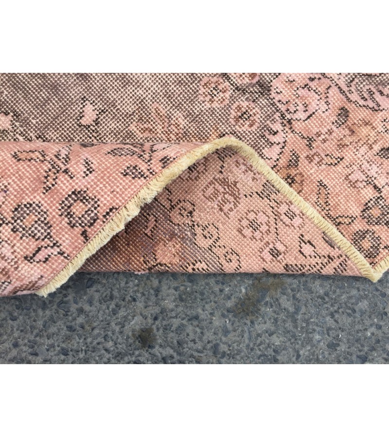 6x9 Turkish Vintage rug , distressed Rug , 5'6 X 9'3 Handmade Rug