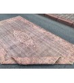 6x9 Turkish Vintage rug , distressed Rug , 5'6 X 9'3 Handmade Rug
