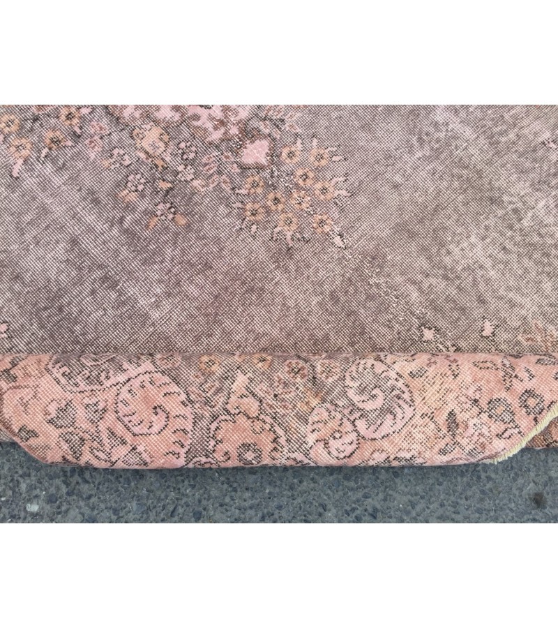 6x9 Turkish Vintage rug , distressed Rug , 5'6 X 9'3 Handmade Rug