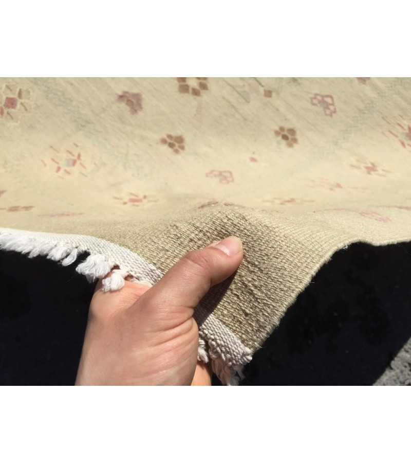 8x10 hand woven kilim, Romanian bedroom rug, flat woven rug, 7'10 X 9'10 vintage kilim