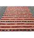 6x10 rustic bedroom kilim, retro embroidered kilim , Handmade rug , 5'7 X 9'6 area rug