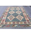 6 X 10 Feet . Turkish Anatolian Carpet , Patterned , Antique Carpet , Hand Woven Carpet , Old Middle  Village Carpet , Unrepaired Excellent Condition