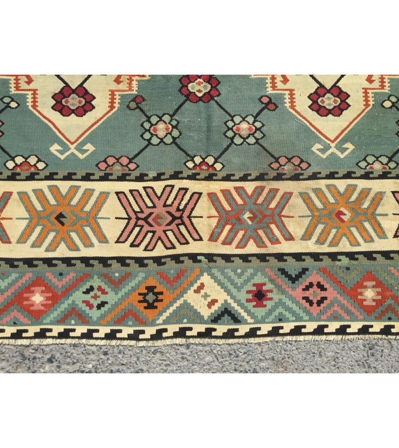 6 X 10 Feet . Turkish Anatolian Carpet , Patterned , Antique Carpet , Hand Woven Carpet , Old Middle  Village Carpet , Unrepaired Excellent Condition