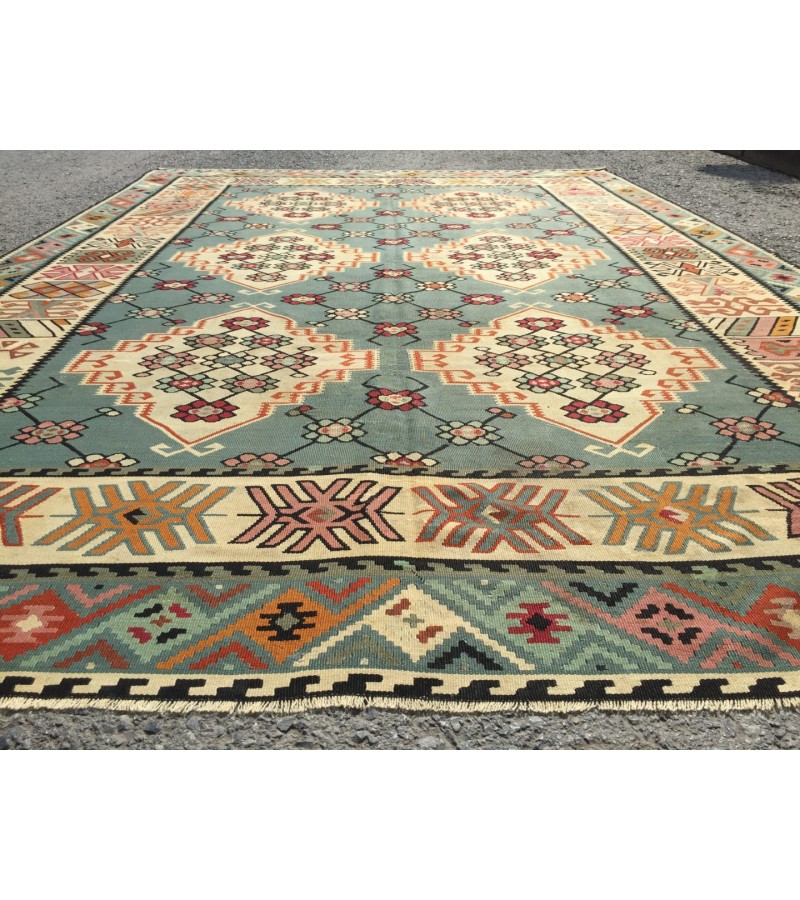 6 X 10 Feet . Turkish Anatolian Carpet , Patterned , Antique Carpet , Hand Woven Carpet , Old Middle  Village Carpet , Unrepaired Excellent Condition