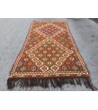 5x10 geometric dining room rug, vintage Living room rug, retro rug,4'11 X 9'6 boho jijim rug