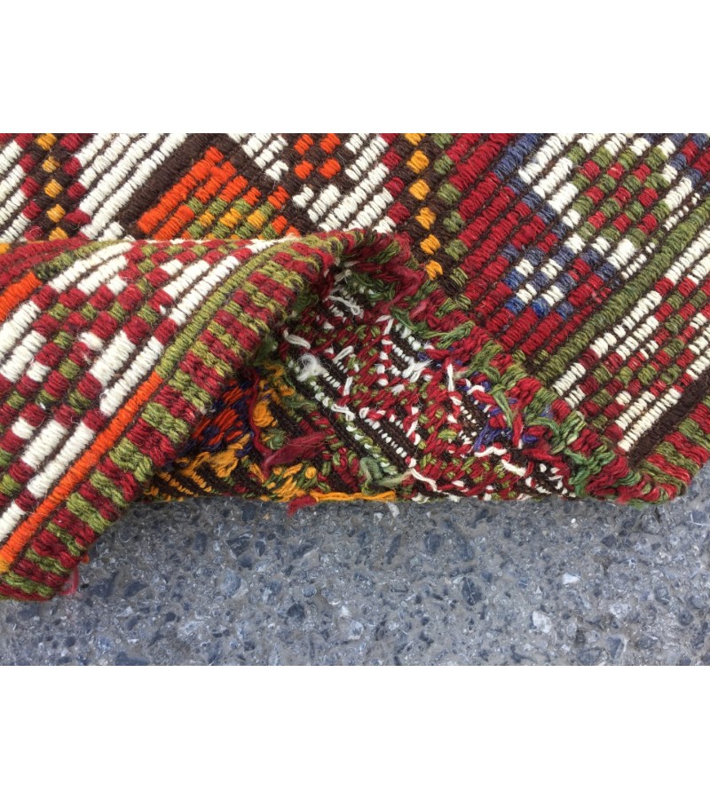 5x10 geometric dining room rug, vintage Living room rug, retro rug,4'11 X 9'6 boho jijim rug