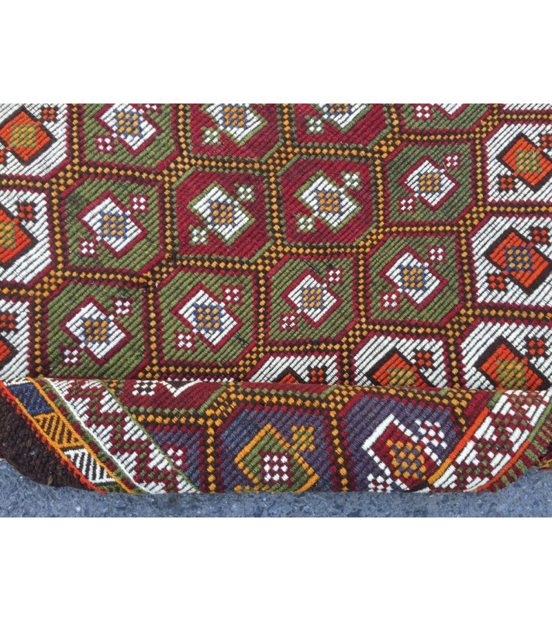 5x10 geometric dining room rug, vintage Living room rug, retro rug,4'11 X 9'6 boho jijim rug