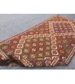 5x10 geometric dining room rug, vintage Living room rug, retro rug,4'11 X 9'6 boho jijim rug