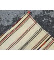 5x9 beige hemp rug, bedroom rug, woven area rug, 5'2 X 9'2 nomadic rug