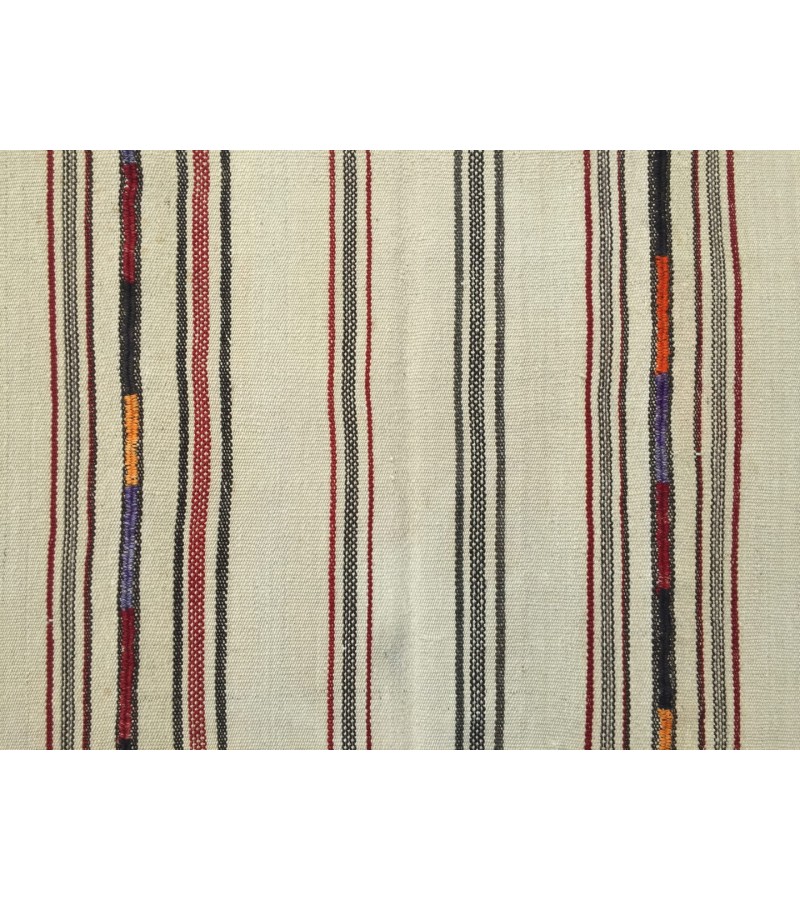 5x9 beige hemp rug, bedroom rug, woven area rug, 5'2 X 9'2 nomadic rug