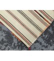 5x9 beige hemp rug, bedroom rug, woven area rug, 5'2 X 9'2 nomadic rug