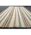 5x9 beige hemp rug, bedroom rug, woven area rug, 5'2 X 9'2 nomadic rug