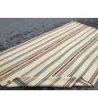 5x9 beige hemp rug, bedroom rug, woven area rug, 5'2 X 9'2 nomadic rug