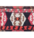 6x10 hand woven kilim, geometric area rug, retro rug, 6'3 X 9'8 Rustic home decor rug