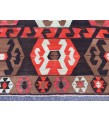 6x10 hand woven kilim, geometric area rug, retro rug, 6'3 X 9'8 Rustic home decor rug