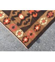 6x10 hand woven kilim, geometric area rug, retro rug, 6'3 X 9'8 Rustic home decor rug