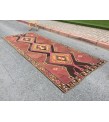 5x13 nomadic kilim runner, corridor rug, Turkish runner, 5'4 X 13'3 Handmade vintage runner