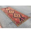 5x13 nomadic kilim runner, corridor rug, Turkish runner, 5'4 X 13'3 Handmade vintage runner