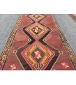 5x13 nomadic kilim runner, corridor rug, Turkish runner, 5'4 X 13'3 Handmade vintage runner
