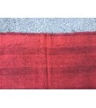 6x11 red hemp, Living room rugs , handmade area rug , 5'7 X 11' boho red rug