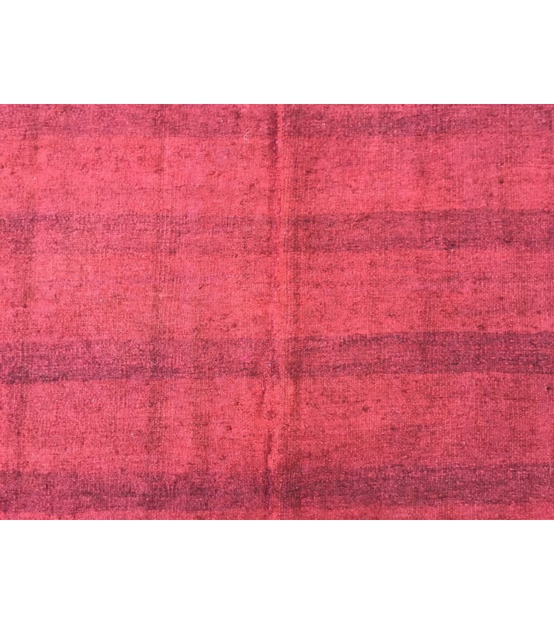 6x11 red hemp, Living room rugs , handmade area rug , 5'7 X 11' boho red rug