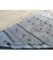 5x11 boho area rug, oriental rug ,hemp rug, 5'5 X 10'10 Turkish rug