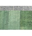 8x12 retro green hemp patchwork, Handmade Area Rug , Turkish rug , 7'10 X 11'7 green rug